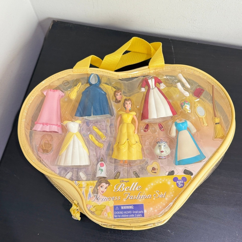 Disney Parks Belle Princess Fashion Set Beauty and the Beast HTF RARE ** READ
